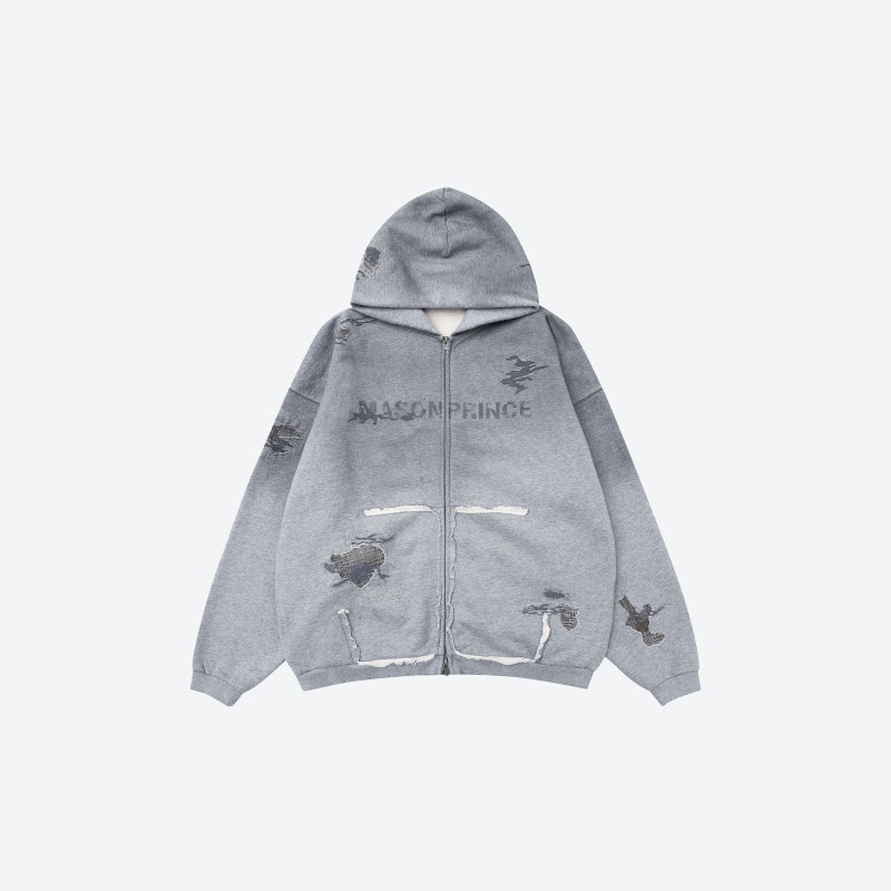 Camo Patch Logo Hoodie